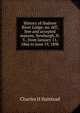 History of Hudson River Lodge, no. 607, free and accepted masons, Newburgh, N.Y., from January 11, 1866 to June 19, 1896, Charles H Halstead 