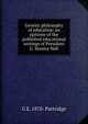 Genetic philosophy of education; an epitome of the published educational writings of President G. Stanley Hall, G E. 1870- Partridge 