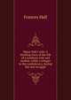 Major Hall's wife. A thrilling story of the life of a southern wife and mother, while a refugee in the confederacy, during the late struggle, Frances Hall 