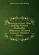 Minnespenningar Ofver Enskilda Personer Fodda Eller Verksamma I Finland, Volume 1 (Swedish Edition), Mauritz Emil Fredrik Hallberg 
