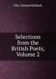 Selections from the British Poets, Volume 2, Fitz-Greene Halleck 
