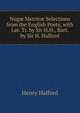 Nug? Metric? Selections from the English Poets, with Lat. Tr. by Sir H.H., Bart. by Sir H. Halford, Henry Halford 
