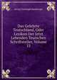 Das Gelehrte Teutschland, Oder Lexikon Der Jetzt Lebenden Teutschen Schriftsteller, Volume 15, Georg Christoph Hamberger 