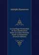 Le Cartilage Primordial Et Son Ossification Dans Le Crane Humain Avant La Naissance (French Edition), Adolph Hannover 