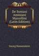 De Syntaxi Ammiani Marcellini (Latin Edition), Georg Hassenstein 
