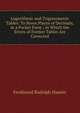 Logarithmic and Trigonometric Tables: To Seven Places of Decimals, in a Pocket Form ; in Which the Errors of Former Tables Are Corrected, Ferdinand Rudolph Hassler 