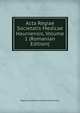 Acta Regiae Societatis Medicae Hauniensis, Volume 1 (Romanian Edition), Regiae Societatis Medicae Hauniensis 