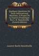 Quelques Questions De Droit International Maritime, ? Propos De La Guerre D'Am?rique: Par L. B. Hautefeuille (French Edition), Laurent-Basile Hautefeuille 