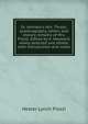 Dr. Johnson's Mrs. Thrale; autobiography, letters and literary remains of Mrs. Piozzi. Edited by A. Hayward; newly selected and edited, with introduction and notes, Hester Lynch Piozzi 