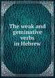 The weak and geminative verbs in Hebrew, 
