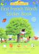First French Words Sticker Book, Heather Amery 