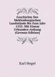 Geschichte Der Meklenburgischen Landstande Bis Zum Jahr 1555: Mit Einem Urkunden-Anhang (German Edition), Karl Hegel 