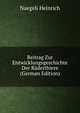 Beitrag Zur Entwicklungsgeschichte Der Raderthiere (German Edition), Naegeli Heinrich 