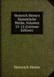 Heinrich Heine's S?mmtliche Werke, Volumes 11-12 (German Edition), Heinrich Heine 