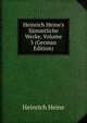 Heinrich Heine's S?mmtliche Werke, Volume 5 (German Edition), Heinrich Heine 