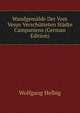 Wandgemalde Der Vom Vesuv Verschutteten Stadte Campaniens (German Edition), Wolfgang Helbig 