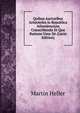Quibus Auctoribus Aristoteles in Republica Atheniensium Conscribenda Et Qua Ratione Usus Sit (Latin Edition), Martin Heller 
