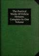 The Poetical Works Of Felicia Hemans. Complete In One Volume, 