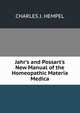 Jahr's and Possart's New Manual of the Homeopathic Materia Medica, CHARLES J. HEMPEL 