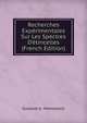 Recherches Exp?rimentales Sur Les Spectres D'?tincelles (French Edition), Gustave A. Hemsalech 