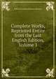 Complete Works, Reprinted Entire from the Last English Edition, Volume 1, Felicia Dorothea Browne Hemans 