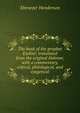 The book of the prophet Ezekiel: translated from the original Hebrew; with a commentary, critical, philological, and exegetical, Ebenezer Henderson 