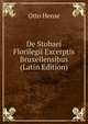 De Stobaei Florilegii Excerptis Bruxellensibus (Latin Edition), Otto Hense 
