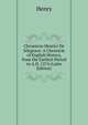 Chronicon Henrici De Silegrave: A Chronicle of English History, from the Earliest Period to A.D. 1274 (Latin Edition), Henry 