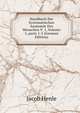 Handbuch Der Systematischen Anatomie Des Menschen V. 1, Volume 1, parts 1-3 (German Edition), Jacob Henle 
