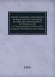 Poems, Charades, Inscriptions of Pope Leo Xiii: Including the Revised Compositions of His Early Life in Chronological Order, with English Translation and Notes, Leo 
