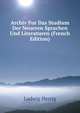 Archiv Fur Das Studium Der Neueren Sprachen Und Literaturen (French Edition), Ludwig Herrig 