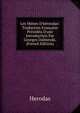 Les Mimes D'h?rondas: Traduction Fran?aise Pr?c?d?a D'une Introduction Par Georges Dalmeyda. (French Edition), Herodas 