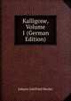 Kalligone, Volume 1 (German Edition), Johann Gottfried Herder 