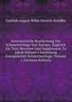 Systematische Bearbeitung Der Schmetterlinge Von Europa: Zugleich Als Text, Revision Und Supplement Zu Jakob H?bner's Sammlung Europ?ischer Schmetterlinge, Volume 1 (German Edition), Gottlieb August Wilhe Herrich-Schaffer 