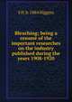 Bleaching; being a resume of the important researches on the industry published during the years 1908-1920, S H. b. 1884 Higgins 
