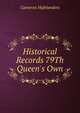 Historical Records 79Th Queen's Own, Cameron Highlanders 
