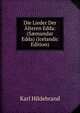 Die Lieder Der Alteren Edda: (S?mundar Edda) (Icelandic Edition), Karl Hildebrand 