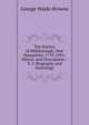 The History of Hillsborough, New Hampshire, 1735-1921: History and Description. - V. 2. Biography and Genealogy, Browne, George Waldo 
