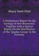 A Preliminary Report On the Geology of New Brunswick: Together with a Special Report On the Distribution of the "Quebec Group" in the Province, Hind, Henry Youle 