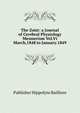The Zoist: a Journal of Cerebral Physiology Mesmerism Vol.Vi March,1848 to January.1849, Publisher Hippolyte Bailliere 