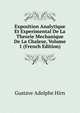 Exposition Analytique Et Experimental De La Theorie Mechanique De La Chaleur, Volume 1 (French Edition), Gustave Adolphe Hirn 