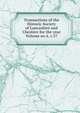 Transactions of the Historic Society of Lancashire and Cheshire for the year Volume ns.4, v.37, 