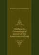 Hitchcock's chronological record of the American civil war, Benjamin W. [from old catalog Hitchcock 