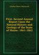 First- Second Annual Report Upon the Natural History and Geology of the State of Maine: 1861-1862, Charles Henry Hitchcock 
