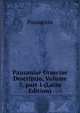 Pausaniae Graeciae Descriptio, Volume 3, part 1 (Latin Edition), Pausanias 