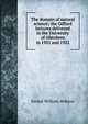 The domain of natural science; the Gifford lectures delivered in the University of Aberdeen in 1921 and 1922, Ernest William Hobson 