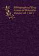 Bibliography of Fray Alonso de Benavides Volume vol. 3 no. 1, 