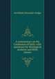 A commentary on the Confession of faith: with questions for theological students and Bible classes, Archibald Alexander Hodge 
