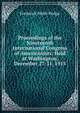 Proceedings of the Nineteenth International Congress of Americanists: Held at Washington, December 27-31, 1915., Hodge, Frederick Webb, 1864-1956. fmo 