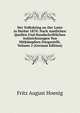 Der Volkskrieg an Der Loire in Herbst 1870: Nach Amtlichen Quellen Und Handschriftlichen Aufzeichnungen Von Mitkampfern Dargestellt, Volume 2 (German Edition), Fritz August Hoenig 